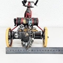 A1429🌟激安‼️ 東南アジアの三輪車の置物🌟の画像