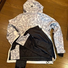スノーボード ウェア ハーフジップ レディース Mサイズの画像