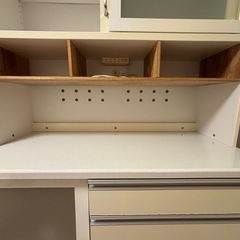 お譲りします☆レンジボード（レンジ台＋食器棚）の画像