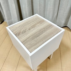 アイリスオーヤマ ウッド サイドテーブル WST-300の画像
