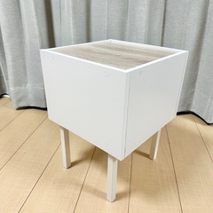 アイリスオーヤマ ウッド サイドテーブル WST-300の画像