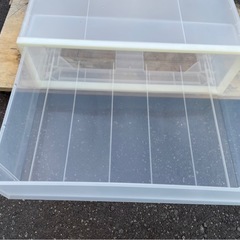 衣装ケース　収納ケース　収納ボックス　チェスト　衣類収納　押入れ収納　3点有り　中古　③の画像