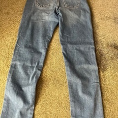ユニクロ　キッズ　デニムの画像
