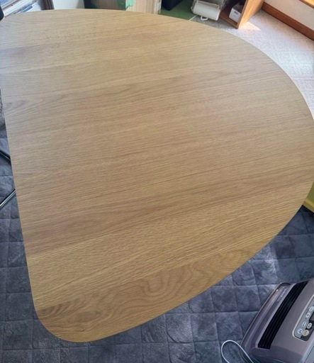 ピングー ダイニングテーブル 半円型