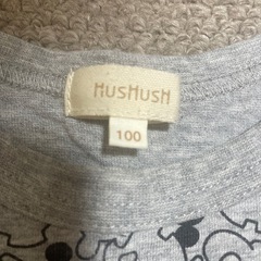 HUSHUSHミッキー 子供服 100cmの画像