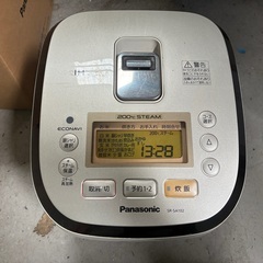 Panasonic/炊飯器/5.5合/おどり炊き/可変圧力IH の画像