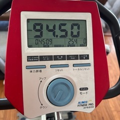 エアロバイク アルインコ fitness pro
の画像
