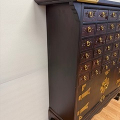 薬箪笥 薬箱 飾棚 和風 小物入れ アンティーク レトロ 昭和 当時物 骨董の画像