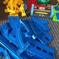 プラレール　いろいろ作れる！レールと情景いっぱいセットの画像