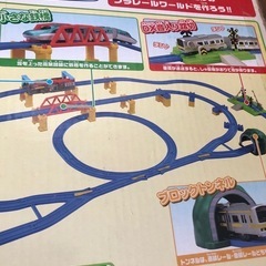 プラレール　いろいろ作れる！レールと情景いっぱいセットの画像