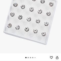 ピアス　金属アレルギーフリー　未使用の画像