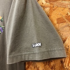 ジモティ割引有★【ジャングルジャングル岸和田店】X-LARGE エクストララージ メンズ Tシャツ Lサイズ カーキ 南大阪 岸和田市 貝塚市 泉佐野市 和泉市 忠岡町 熊取町の画像
