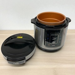 Shop Japan ショップジャパン プレッシャーキングプロ 電気圧力鍋 SC-30SA-J01 通電のみ確認済み 中古品販売の画像
