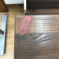 ★リユースのサカイ春日部店★KJ11331  リフティングテーブル ブラウン H38×W100×D60 クリーニング済みの画像