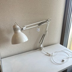 【取引中】IKEA TERTIAL ワークランプ（ホワイト）の画像