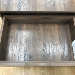 ★リユースのサカイ春日部店★KJ11331  リフティングテーブル ブラウン H38×W100×D60 クリーニング済みの画像