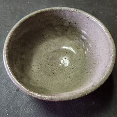 大谷美奈子・作　小ぶりな飯椀　素焼きに内側は釉薬の画像