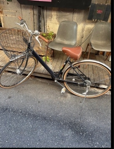 クロスバイク　シティーバイク　変速付27インチ　自転車