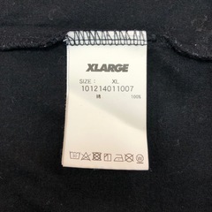 ジモティ割引有★【ジャングルジャングル岸和田店】X-LARGE エクストララージ メンズ ロングTシャツ XLサイズ ブラック 長袖 南大阪 岸和田市 貝塚市 泉佐野市 和泉市 忠岡町 熊取町の画像
