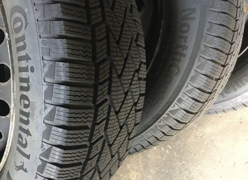 195/65R15 鉄ホイール付スタッドレスタイヤ　4本セット