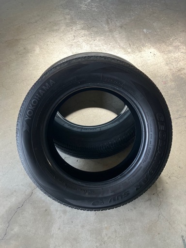 ヨコハマ ジオランダーSUV 225/65R17 2本 残6ミリ！