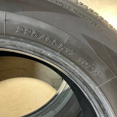 ヨコハマ ジオランダーSUV 225/65R17 2本 残6ミリ！の画像