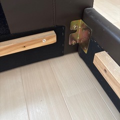 ダブルベッドフレーム　無料です‼︎の画像