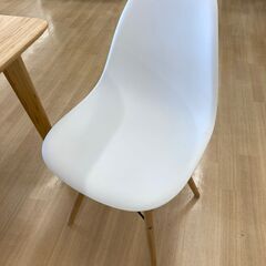 ★ジモティ割引あり★【リユースのサカイ野々市店】ダイニングセット２P ナチュラル　W(幅)75×D(奥行き)75×H(高さ)72cm ※クリーニング済みの画像