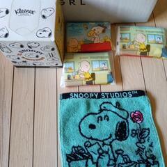 スヌーピー ティッシュ、メモなどまとめ売りの画像