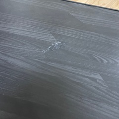 山善 折りたたみローテーブル 黒の画像
