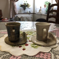 新品　珈琲カップ　ペアの画像