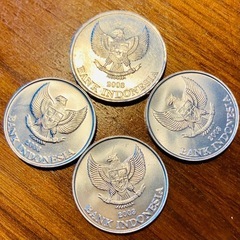 インドネシアの硬貨の画像
