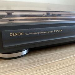 レコードプレーヤー｜DENON DP-29F｜ブラックの画像