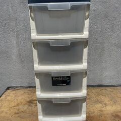 ★状態〇★ 家具 天馬 衣類ケース 4段 小物 収納の画像