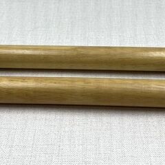 【S21】手すり/手摺/介護/補助/トイレ/階段/玄関/木製/29㎝/2本セット/リフォーム/中古/現状品の画像