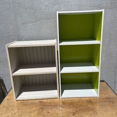 ★ 家具 カラーボックス H60xW47.5xD30cm H88xD41.5xD29cm 収納の画像