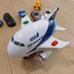 ANA 飛行機　電動　ミニカー　トミカ　プラレールの画像