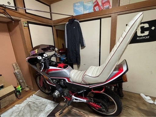 cbx400f三段シート (大森智浩) 富士山のホンダの中古あげます