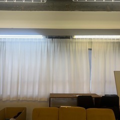 4m幅178cm丈 遮熱カーテン（非遮光）(合わせて２組4枚）の画像