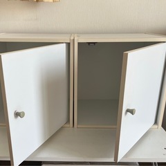 収納　扉式(２つ)の画像