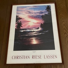 ラッセンのポスター、額縁の画像