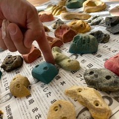 クライミング　ホールド３９個の画像