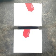 新品未使用 K& マグ セット ホワイト レッド ペアの画像