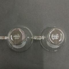 0819-221 HARIO　耐熱ミニガラスカップ2客の画像