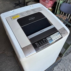 日立 HITACHI タテ型洗濯乾燥機（8kg） ビートウォッシュ シャンパン BW-D8MV-Nの画像