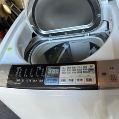 日立 HITACHI タテ型洗濯乾燥機（8kg） ビートウォッシュ シャンパン BW-D8MV-Nの画像