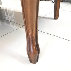 アンティークチェア＆テーブルセットの画像