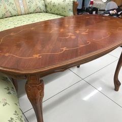 アンティークチェア＆テーブルセットの画像
