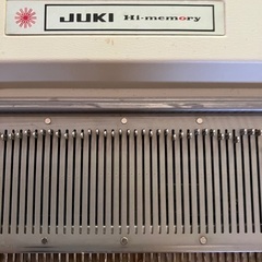 古いJUKI編み機(部品として)の画像