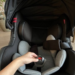 【チャイルドシート】新生児から利用可  Crestella　美品の画像